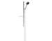 Hansgrohe Rainfinity - Sada sprchové hlavice 130, 3jet, tyče 90 cm a hadice, EcoSmart, chrom 27672000
