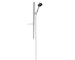 Hansgrohe Rainfinity - Sada sprchové hlavice 130, 3jet, tyče 90 cm a hadice, EcoSmart, chrom 27672000