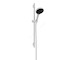 Hansgrohe Rainfinity - Set sprchové hlavice, tyče a hadice, 3 proudy, EcoSmart, matná bílá 28746700