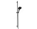 Hansgrohe Rainfinity - Set sprchové hlavice, tyče a hadice, 3 proudy, kartáčovaný černý chrom 28743340