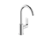 Hansgrohe Rebris E - Umyvadlová baterie s výpustí a otočným výtokem, chrom 72576000