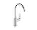 Hansgrohe Rebris S - Umyvadlová baterie s výpustí a otočným výtokem, chrom 72536000
