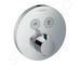 Hansgrohe Shower Select - Termostatická baterie pod omítku pro 2 spotřebiče, chrom 15743000