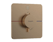 Hansgrohe ShowerSelect Comfort - Termostatická baterie pod omítku, kartáčovaný bronz 15581140