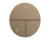 Hansgrohe ShowerSelect Comfort - Ventil pod omítku, pro 3 spotřebiče, kartáčovaný bronz 15558140