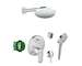 Hansgrohe  - Sprchový set s baterií pod omítku, s tělesem, průměr 20 cm, 2 proudy, chrom SANI21HHH012