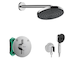 Hansgrohe  - Sprchový set s baterií pod omítku, s tělesem, průměr 26 cm, 3 proudy, chrom SANI21HHH000
