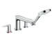 Hansgrohe Talis E - Baterie na okraj vany, 4-otvorová instalace, chrom 71748000