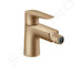 Hansgrohe Talis E - Bidetová baterie s výpustí, kartáčovaný bronz 71720140