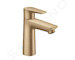 Hansgrohe Talis E - Umyvadlová baterie s výpustí, kartáčovaný bronz 71710140