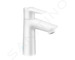 Hansgrohe Talis E - Umyvadlová baterie s výpustí, matná bílá 71710700