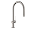 Hansgrohe Talis M54 - Dřezová baterie s výsuvnou sprškou, kartáčovaný černý chrom 72842340