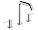 Hansgrohe Tecturis S - Umyvadlová baterie s výpustí Push-Open, 3-otvorová instalace, EcoSmart, chrom 73330000