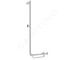 Hansgrohe Unica - Sprchová tyč 110 cm, levá, bílá/chrom 26403400