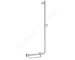 Hansgrohe Unica - Sprchová tyč 110 cm, pravá, bílá/chrom 26404400