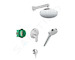 Hansgrohe Vernis Blend - Sprchový set 200 s baterií pod omítku, chrom 27911000