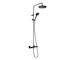 Hansgrohe Vernis Blend - Sprchový set Showerpipe 200 s termostatem, EcoSmart, matná černá 26089670