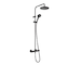 Hansgrohe Vernis Blend - Sprchový set Showerpipe 200 s termostatem, matná černá 26276670