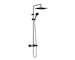 Hansgrohe Vernis Shape - Sprchový set Showerpipe 240 s termostatem, 2 proudy, EcoSmart, matná černá 26429670