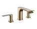 Hansgrohe Vivenis - Umyvadlová baterie s výpustí, 3-otvorová instalace, EcoSmart, kartáčovaný bronz 75033140