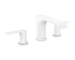 Hansgrohe Vivenis - Umyvadlová baterie s výpustí, 3-otvorová instalace, EcoSmart, matná bílá 75033700