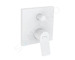 Hansgrohe Vivenis - Vanová baterie pod omítku, 2 výstupy, matná bílá 75416700