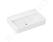 Hansgrohe Xanuia Q - Umyvadlo 55x37 cm, bez přepadu, bez otvoru pro baterii, bílá 60212450