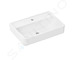 Hansgrohe Xanuia Q - Umyvadlo 55x37 cm, bez přepadu, otvor pro baterii, bílá 60211450