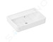 Hansgrohe Xanuia Q - Umyvadlo 55x37 cm, s přepadem, bez otvoru pro baterii, bílá 60210450
