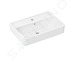 Hansgrohe Xanuia Q - Umyvadlo 55x37 cm, s přepadem, otvor pro baterii, bílá 60209450