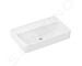 Hansgrohe Xanuia Q - Umyvadlo 60x37 cm, bez přepadu, bez otvoru pro baterii, bílá 60216450