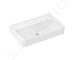 Hansgrohe Xanuia Q - Umyvadlo 60x37 cm, bez přepadu, bez otvoru pro baterii, SmartClean, bílá 61127450