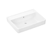 Hansgrohe Xanuia Q - Umyvadlo 65x48 cm, s přepadem, bez otvoru pro baterii, bílá 60254450