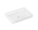 Hansgrohe Xanuia Q - Umyvadlo 70x48 cm, bez přepadu, bez otvoru pro baterii, bílá 60224450