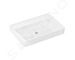 Hansgrohe Xanuia Q - Umyvadlo 70x48 cm, bez přepadu, bez otvoru pro baterii, SmartClean, bílá 61135450