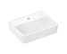 Hansgrohe Xanuia Q - Umývátko 45x34 cm, bez přepadu, otvor pro baterii, bílá 60230450