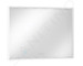 Hansgrohe Xarita E - Zrcadlo s LED osvětlením a vyhříváním, 100x70 cm, dotykový senzor, matná bílá 54986700