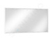 Hansgrohe Xarita E - Zrcadlo s LED osvětlením a vyhříváním, 140x70 cm, IR senzor, matná bílá 54993700