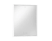 Hansgrohe Xarita E - Zrcadlo s LED osvětlením a vyhříváním, 60x70 cm, dotykový senzor, matná bílá 54988700
