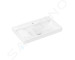 Hansgrohe Xelu Q - Umyvadlo 80x48 cm, bez přepadu, s otvorem pro baterii, SmartClean, bílá 61030450