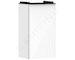 Hansgrohe Xelu Q - Umyvadlová skříňka, 63x34x27 cm, 1 dvířka, panty vpravo, lesklá bílá/matná černá 54015670