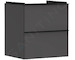 Hansgrohe Xelu Q - Umyvadlová skříňka, 63x58x50 cm, 2 zásuvky, matná šedá/matná černá 54024670