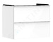 Hansgrohe Xelu Q - Umyvadlová skříňka, 63x78x50 cm, 2 zásuvky, lesklá bílá/chrom 54027000