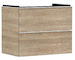 Hansgrohe Xelu Q - Umyvadlová skříňka, 63x78x50 cm, 2 zásuvky, přírodní dub/matná bílá 54029700