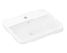 Hansgrohe Xuniva Q - Umyvadlo, 55x45 cm, s přepadem, otvor pro baterii, SmartClean, bílá 61068450