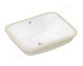 Hansgrohe Xuniva Q - Umyvadlo zápustné, 45x35 cm, s přepadem, bílá 60154450