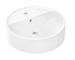 Hansgrohe Xuniva S - Umývátko na desku, průměr 45 cm, s přepadem, otvor pro baterii, SmartClean, bílá 61076450