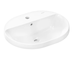 Hansgrohe Xuniva U - Umyvadlo, 55x45 cm, s přepadem, otvor pro baterii, SmartClean, bílá 61064450