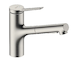 Hansgrohe Zesis M33 - Dřezová baterie s výsuvnou sprškou, sBox, vzhled nerezu 74821800
