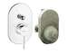 Hansgrohe Zesis S - Baterie pod omítku, pro 2 spotřebiče, s tělesem, chrom 74418000
